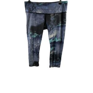 Lululemon Wunder Under Crop in Milky Way Size 10